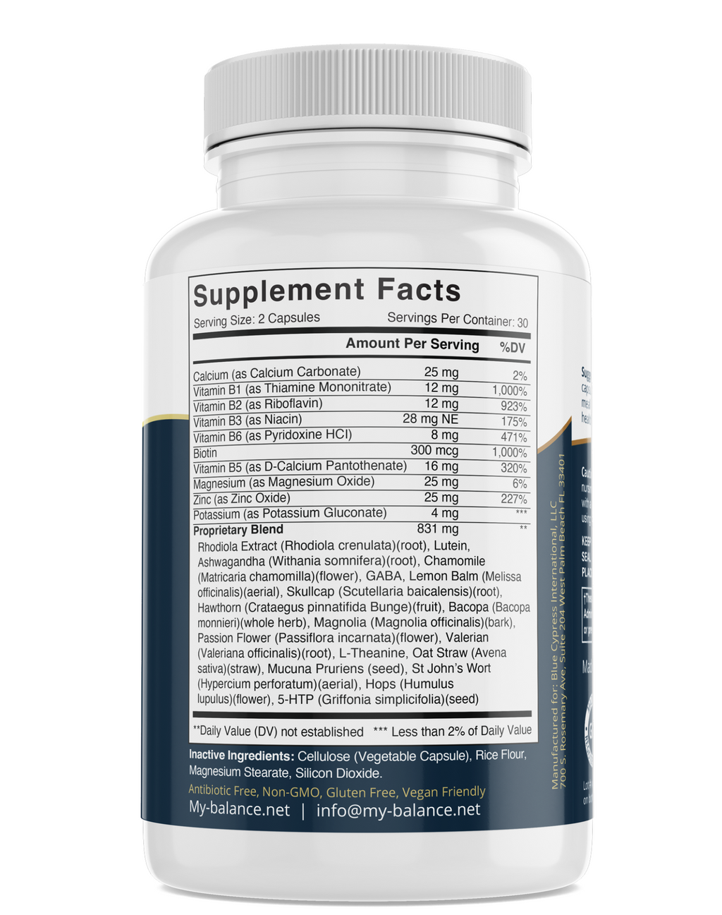 Stress Relief Vitamins